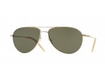 Oliver Peoples OV1002 Benedict 59 Gold Sunglasses