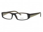 Prada Eyewear VPR23I Brown Combi 7QO Eyeglasses